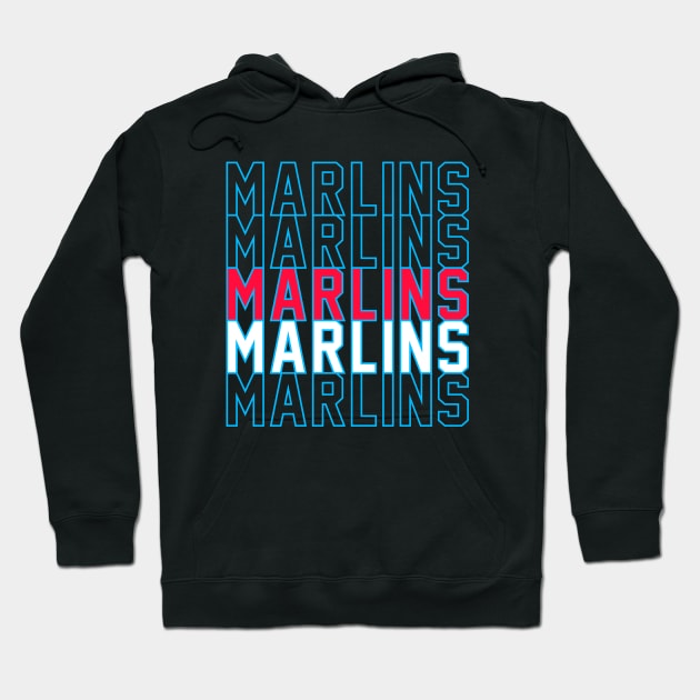 MARLINS Hoodie by Throwzack